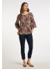 Albee Women Bluse in Grün Mehrfarbig
