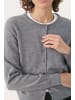 PART TWO Strickjacke NoelaniPW Gerade Passform in Medium Grey Melange