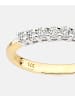 Diamant L'éternel Ring aus 375 Gelbgold mit Diamant