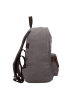 Greenburry Vintage Hemp Rucksack 36 cm in light grey