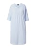 Ulla Popken Nachthemd in eismeerblau