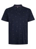 Petrol Industries Kurzarm-Poloshirt Große Größen Chassis in Blau
