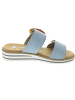rieker Pantolette Blau