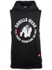 Gorilla Wear Marshall Ärmelloser Hoodie – Schwarz – XL