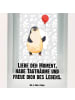 Mr. & Mrs. Panda Laterne Deko Pinguin Luftballon mit Spruch in Transparent