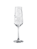 Mr. & Mrs. Panda Graviertes Sektglas Avocado Pfeifen mit Spruch in Transparent