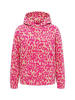 Ulla Popken Hoodie in fuchsia pink