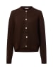 Marie Lund Strickjacke in schoko - 0002