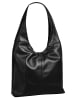 piké Shopper echt Leder in schwarz
