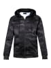 JP1880 Sweatjacke in schwarz