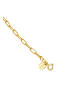 Elli Halskette 925 Sterling Silber Kreis in Gold