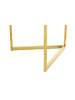 Kayoom Hocker Wynona in schwarz - gold