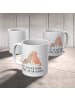 Mr. & Mrs. Panda Kaffeetasse Hunde Liebe mit Spruch in Weiß