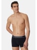 Schiesser Trunks 3er Pack in schwarz