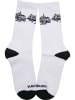 Mister Tee Basic Socks in black/white