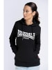 Lonsdale Hoodie "Flookburgh" in Schwarz