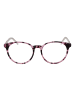 Skechers Frauen Optische Fassungen Rund Rose