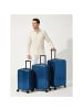 Redolz Essentials 18 4 Rollen Kofferset 3-teilig mit Dehnfalte metallic-blue shiny