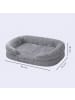 Feandrea Hundebett Blomfy in Hellgrau - (B)76 x (H)18 x (T)51 cm