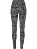 Urban Classics Urban Classics Leggings in blacknewpaisley