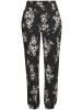 LASCANA Strandhose in schwarz-creme