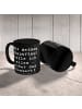 Mr. & Mrs. Panda Tasse Ehepartner Dessert mit Spruch in Schwarz