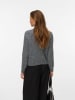 Vero Moda Strickpullover in Medium Grey Melange