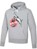 Fußballverein 1. FC Köln Hoodie "Hoodie Basic" in Grau
