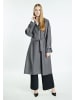DreiMaster Damen Trenchcoat in Grau