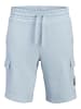 Jack & Jones Sweat-Shorts in Celestial Blue