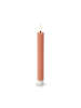 relaxdays 6 x LED Stabkerzen in Altrosa