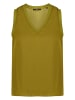 Zero  Blusentop mit V-Ausschnitt in Fir Green