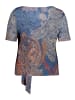 Betty Barclay Printshirt mit Schleifenknoten in Blau/Rot