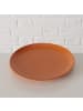 Boltze Keramik Teller Pastell in Orange