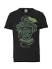Logoshirt T-Shirt Slytherin Logo in schwarz