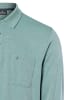 Ragman Langarm-Poloshirt - bügelleicht in lind - 0012