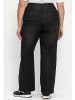 sheego Stretch-Jeans in black denim