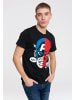 Logoshirt T-Shirt Marvel - Captain America & Red Skull in schwarz