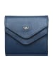 Golden Head Valencia Geldbörse RFID Schutz Leder 7.5 cm saphir