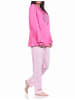 NORMANN Pyjama langarm Schlafanzug - 70856 in pink