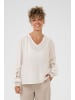 Cream Langarm-Bluse CRTina Relaxed fit in Snow White
