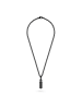 Philipp Plein Halskette mit Anhänger in Schwarz – (L)60cm
