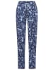 VIVANCE DREAMS Pyjama in dunkelblau bedruckt