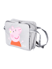 roba Aufblasbarer Peppa Pig Boostersitz – grau/rosa, mobil, für Kinder & unterwegs