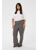 KAFFE curve Casual Hose KColia Regular fit in Grey Melange