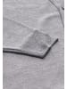 mozzaar Herren Cardigan in Hellgrau Melange