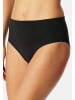 Schiesser Slip Unique Cotton in Schwarz