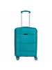 D&N Travel Line 4200 - 4-Rollen-Kabinentrolley S 55 cm in petrol