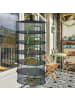 relaxdays Trockennetz in Schwarz -  (H)120 x Ø 60 cm