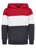 Urban Classics Sweat & Fleece - Hoodies in fire red/white/navy